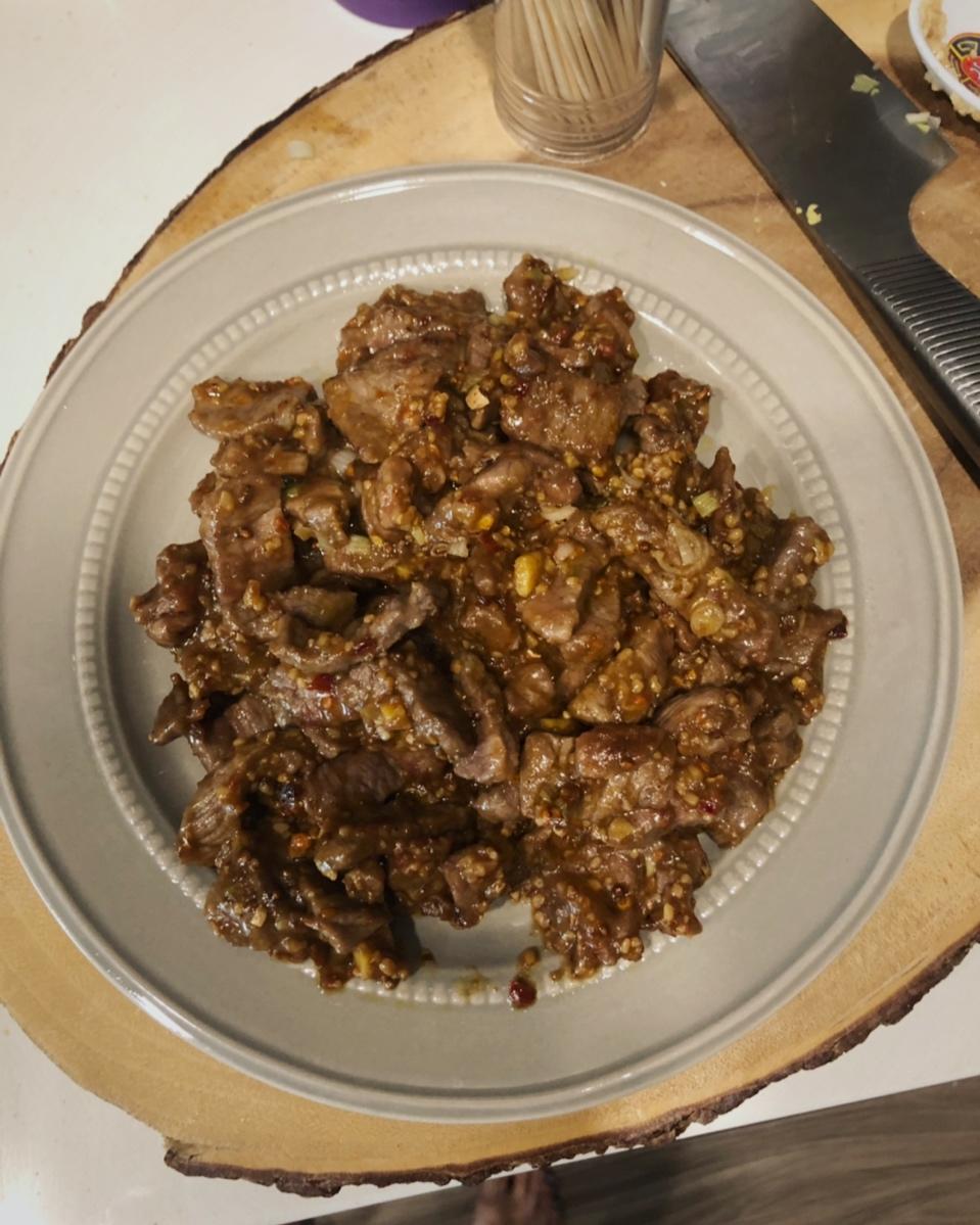 牙签牛肉 道地湖南味