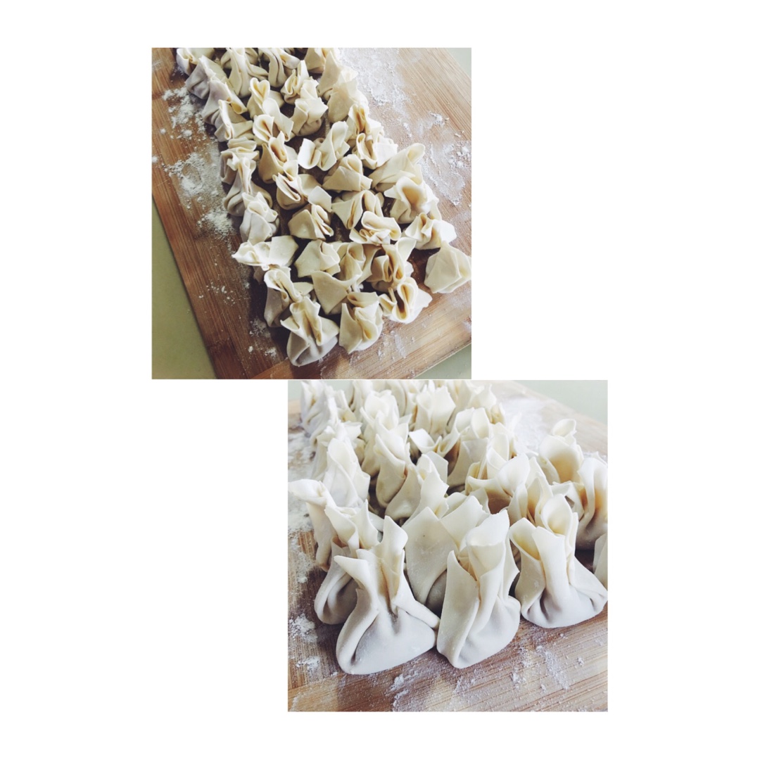 小馄饨的包法