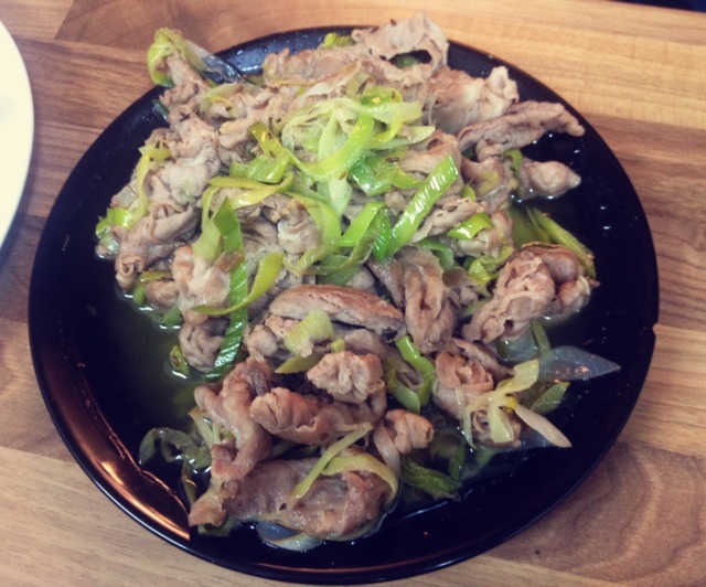 葱爆羊肉