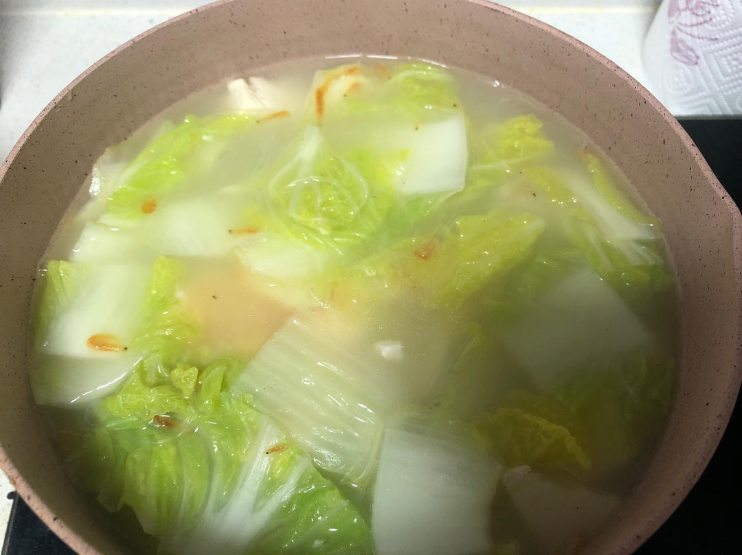 白菜豆腐汤