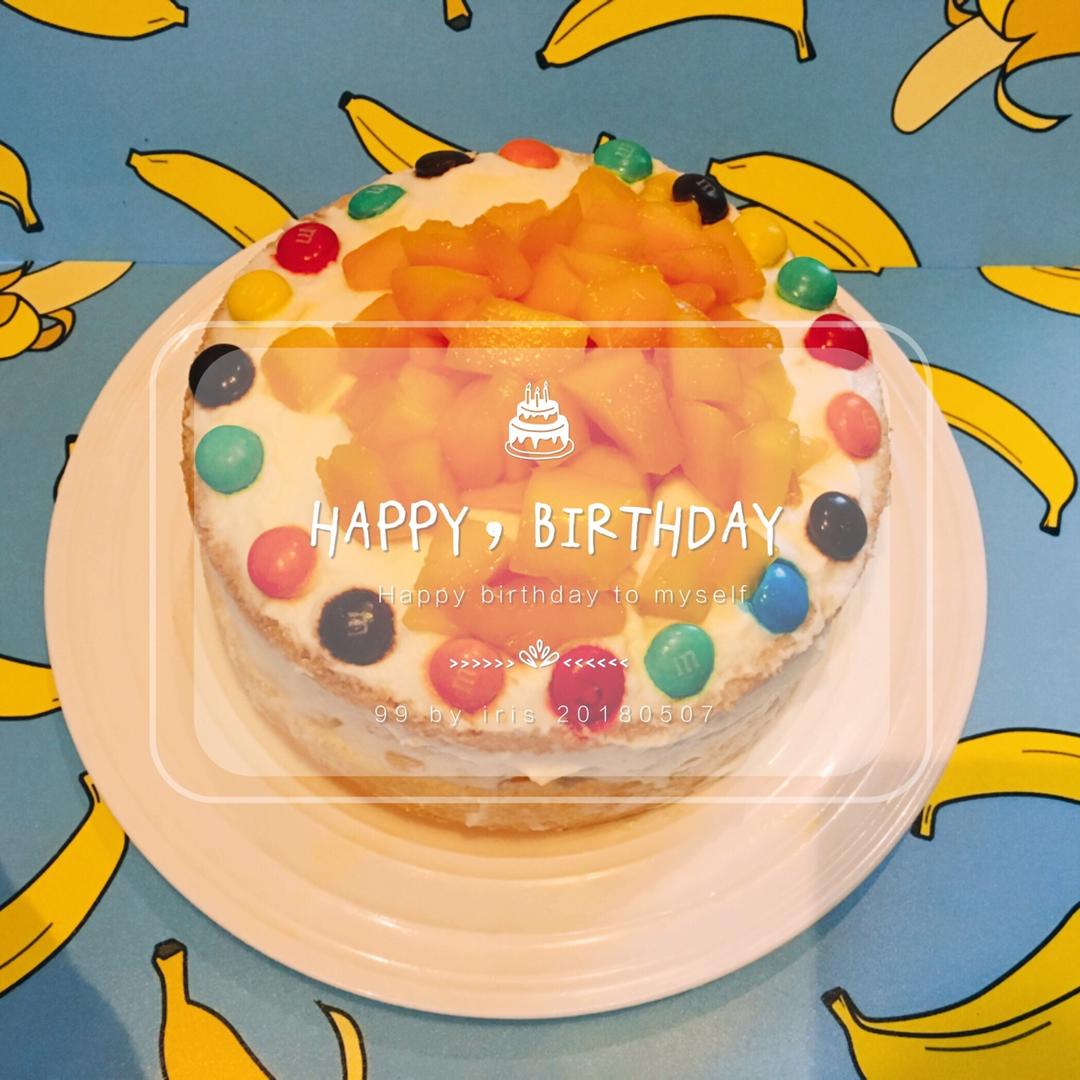 6寸基础戚风（蛋糕胚）