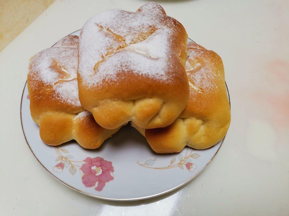 椰香牛奶面包卷（一发超松软）