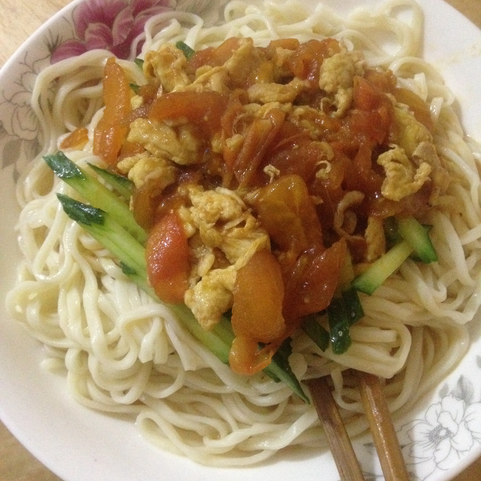 西红柿鸡蛋面