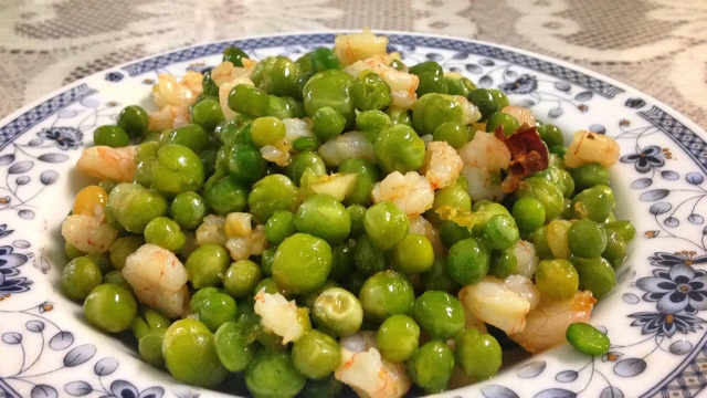 青豆虾仁