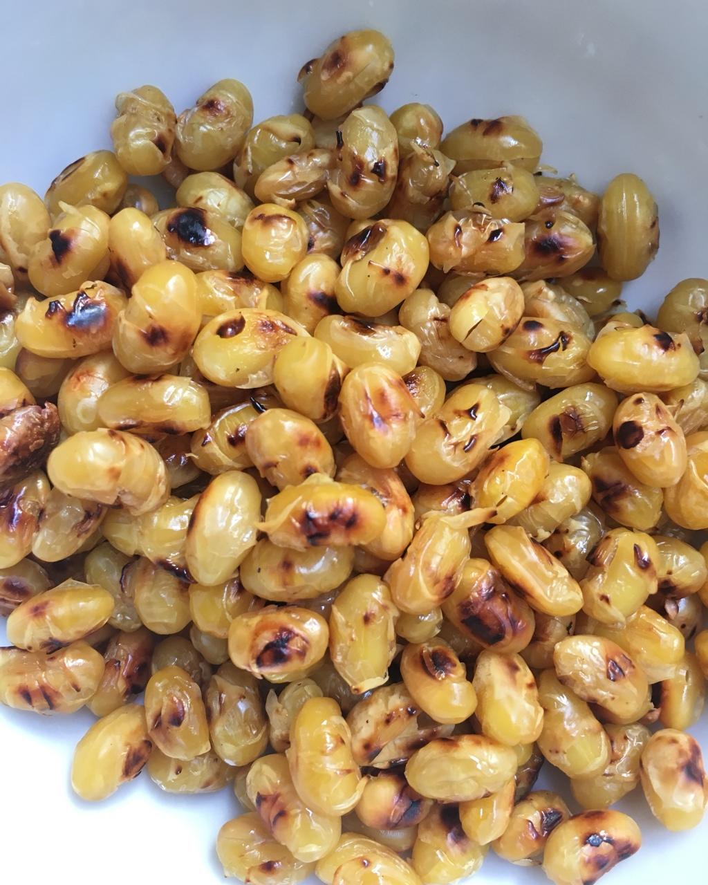 小沙-2018做的干炒五香黄豆