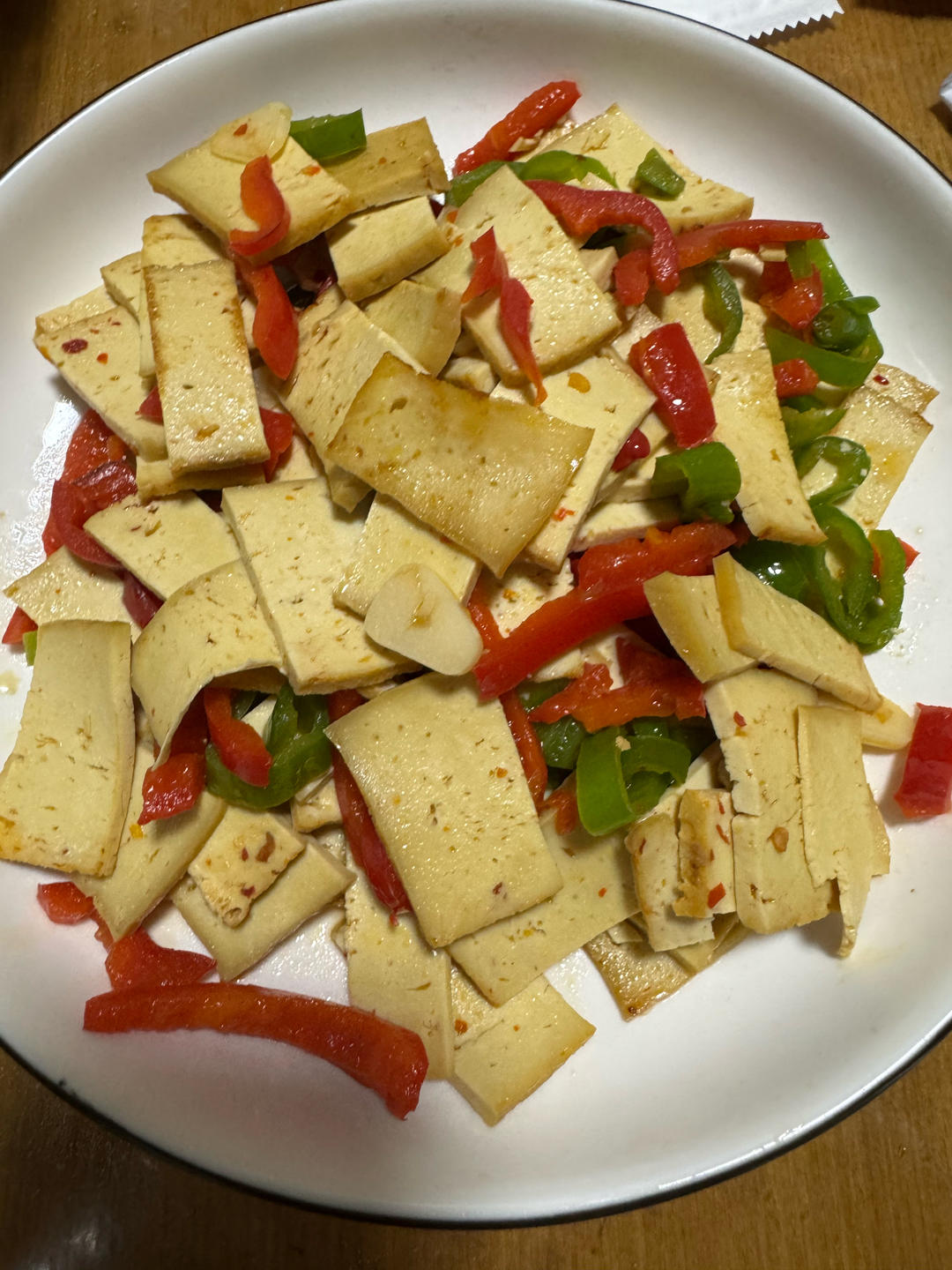 辣炒马金豆腐干（冷盘）