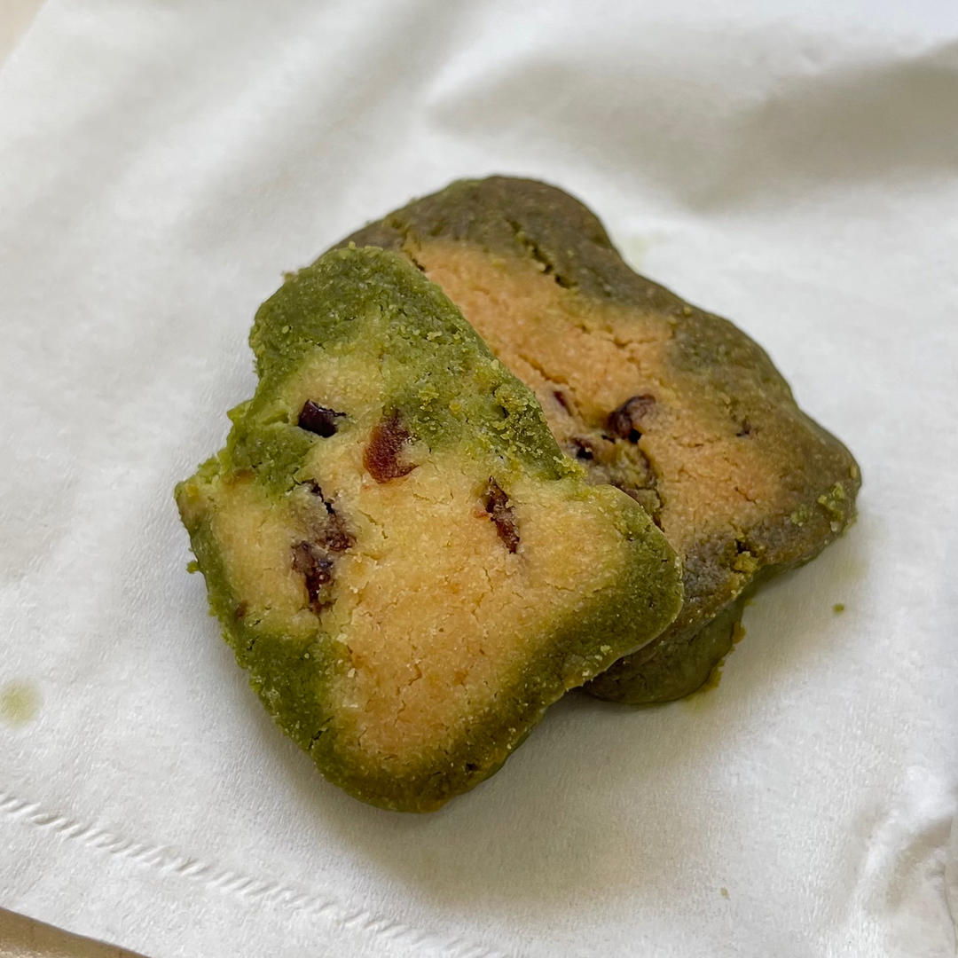 小嶋老师||又香又酥的抹茶蔓越莓冰曲奇🍪