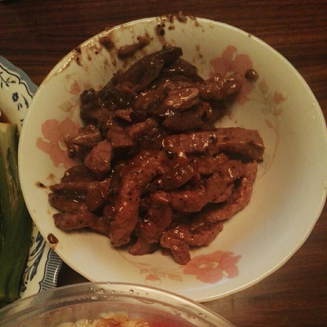 黑椒牛柳