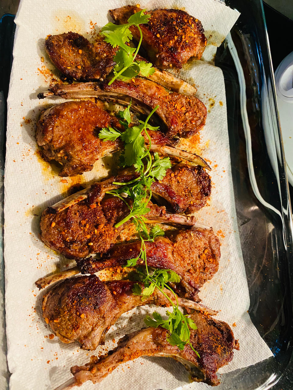 家庭版烤箱羊排