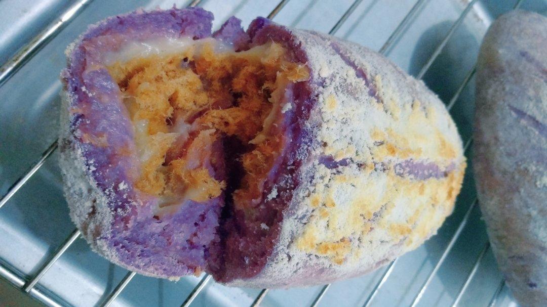 梦幻紫麻薯软欧包