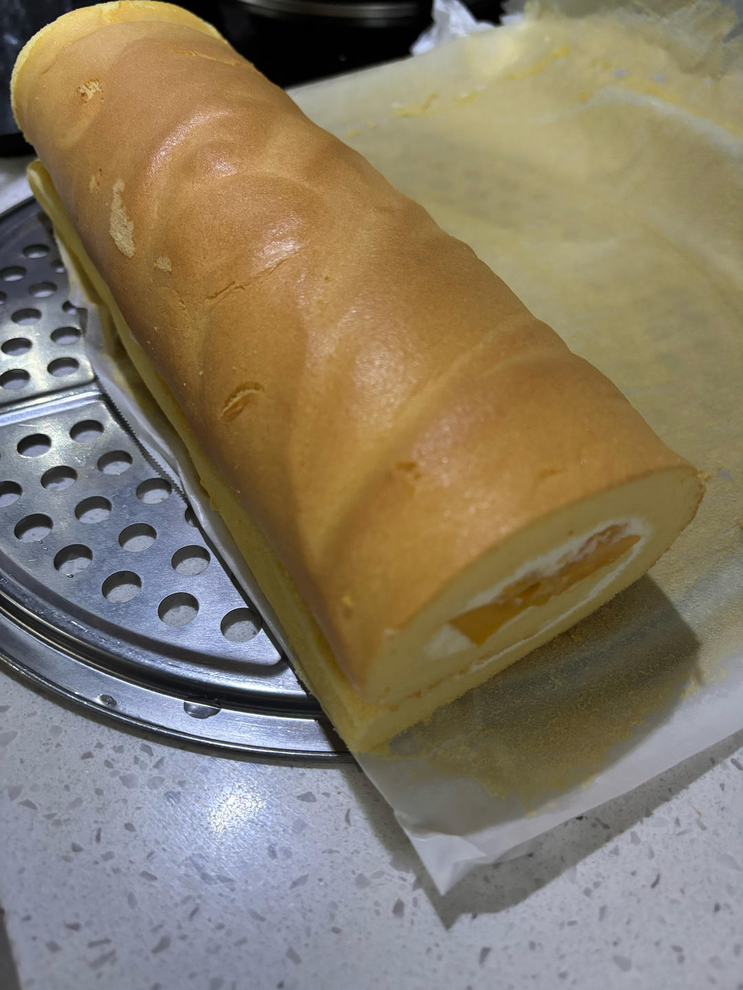 怎么卷都不裂的肉松蛋糕卷