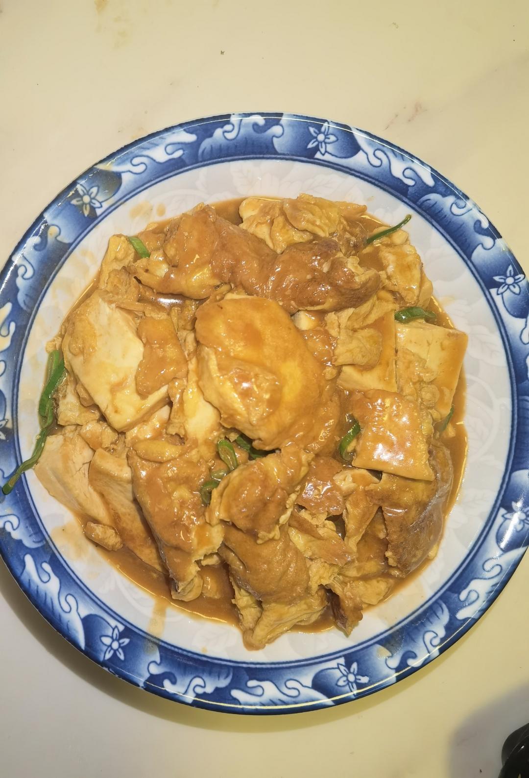 超级嫩鸡蛋包豆腐