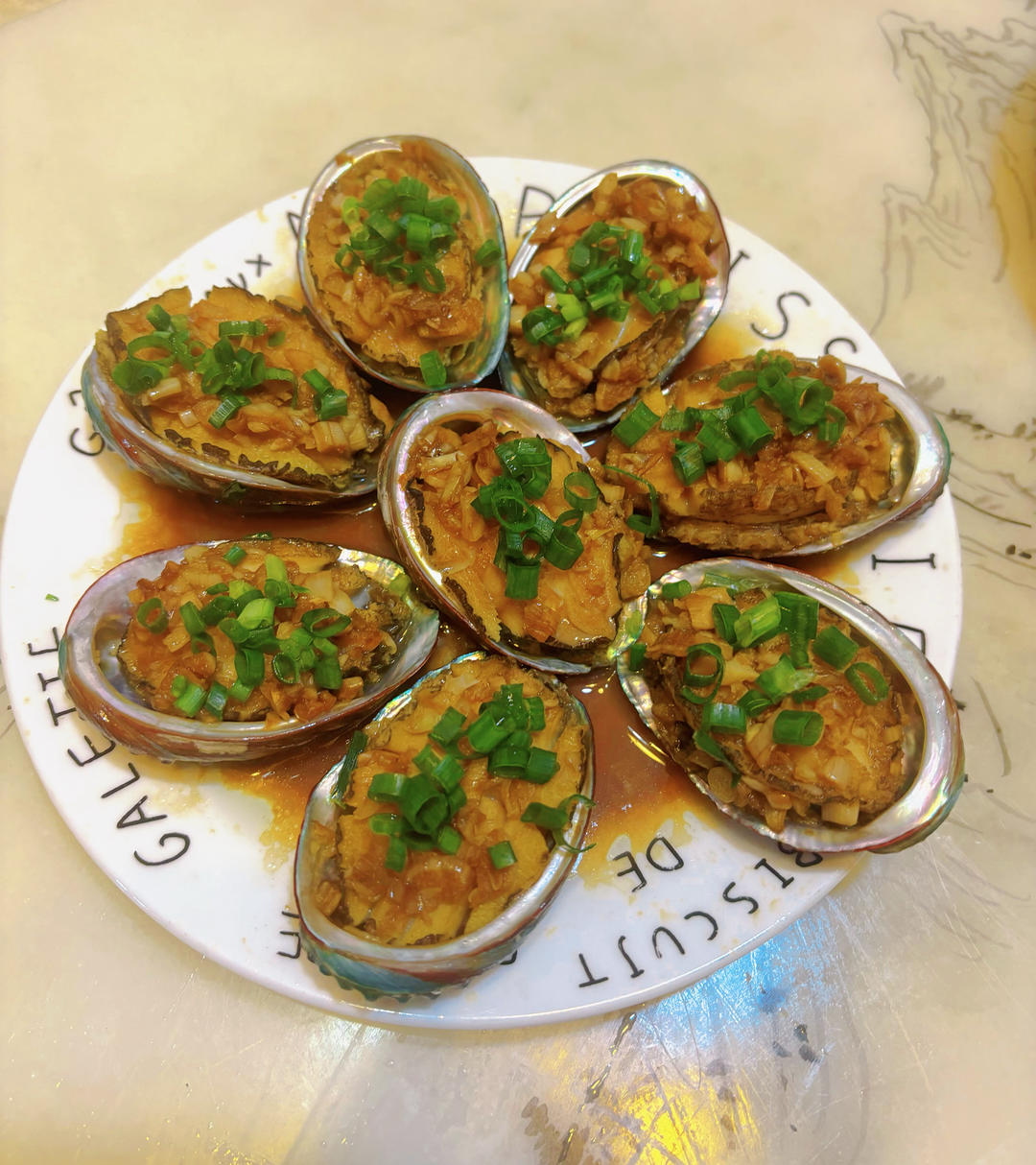 百吃不厌清蒸鲍鱼