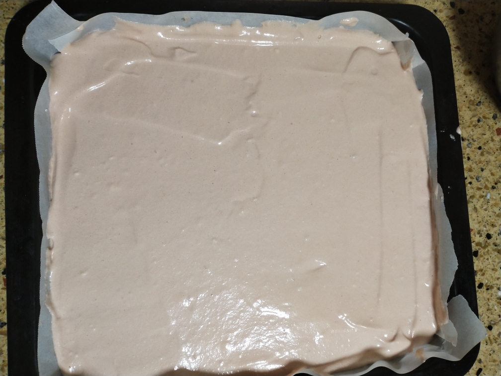 芒果慕斯蛋糕（8寸方形加高慕斯圈）的做法 步骤7