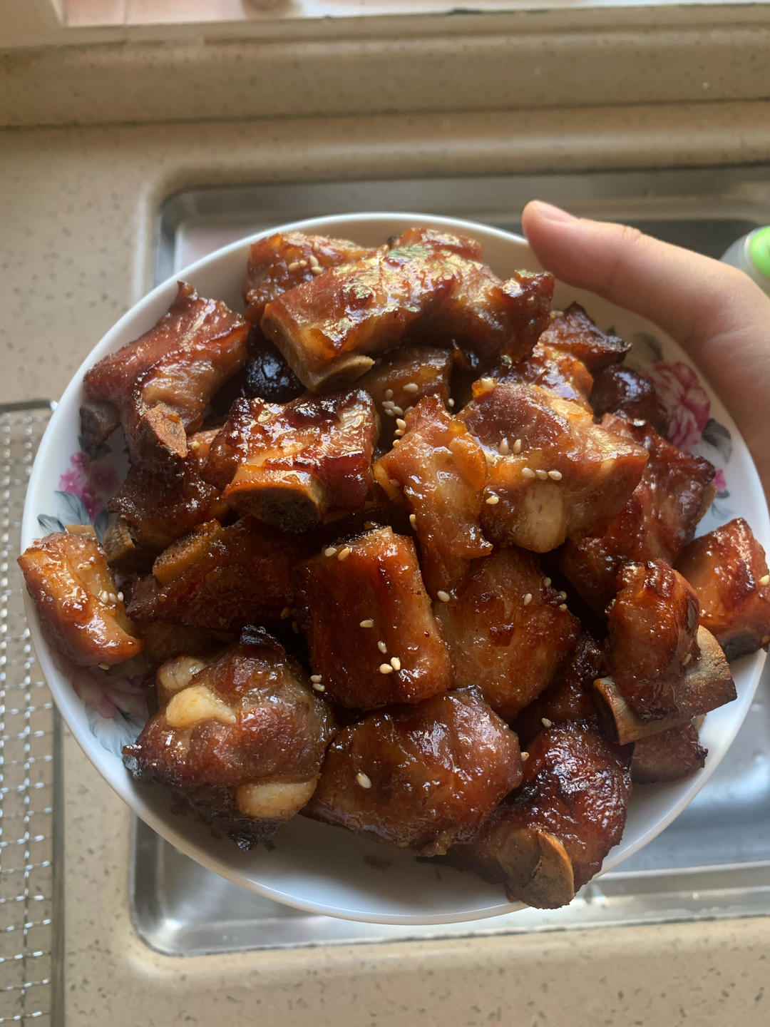 蒜香烤排骨（烤箱版）