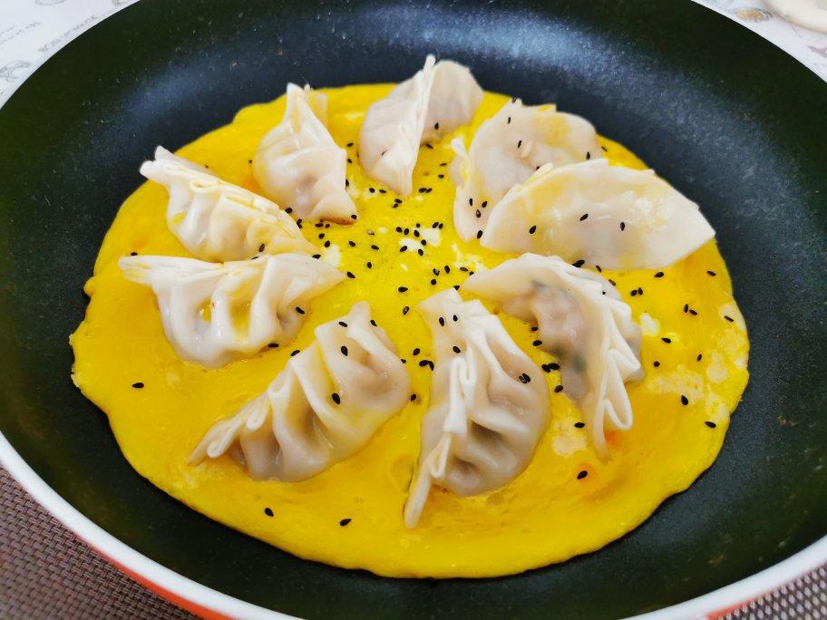 懒人快手抱蛋煎饺