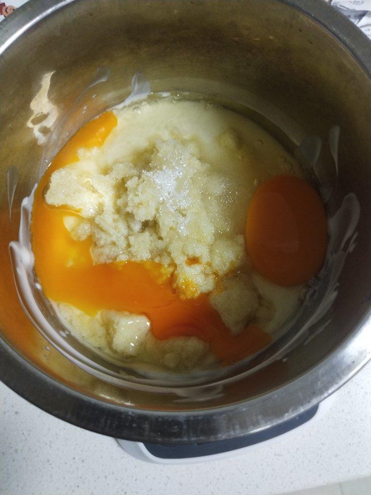 免烤微波炉无油无低粉豆渣蛋糕