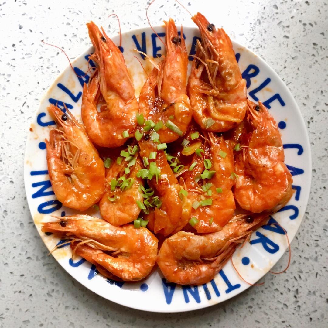 黄晓明茄汁大虾－中餐厅