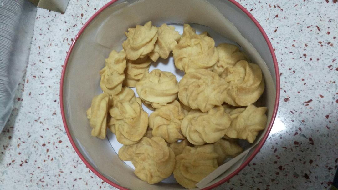 酥到掉渣的网红曲奇 牛油小花 媲美珍妮曲奇