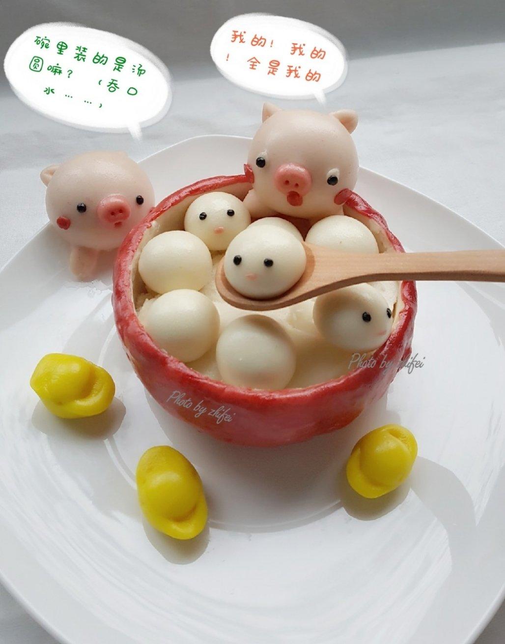 卡通馒头——基础面团