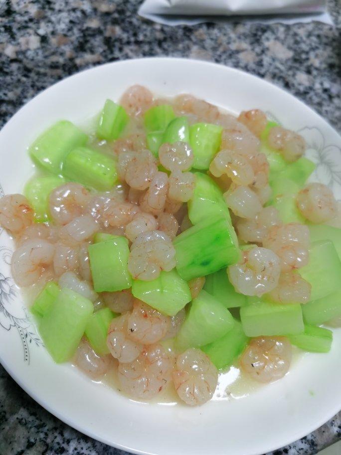 黄瓜炒虾仁