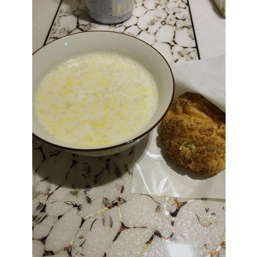牛奶鸡蛋醪糟