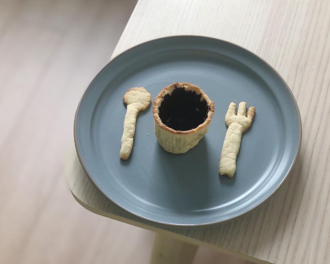 【视频食谱】巧克力燕麦曲奇杯