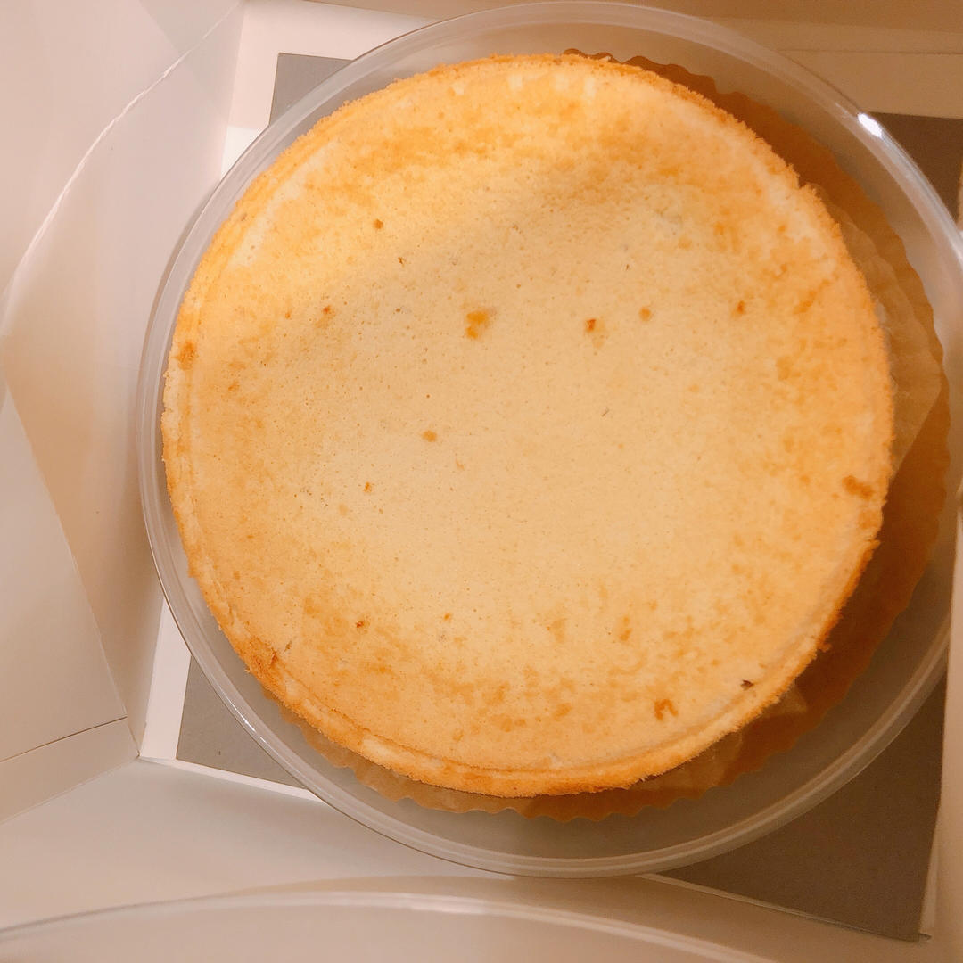超柔软6寸戚风蛋糕(附8寸配方)零失败 超详细‼️含操作视频