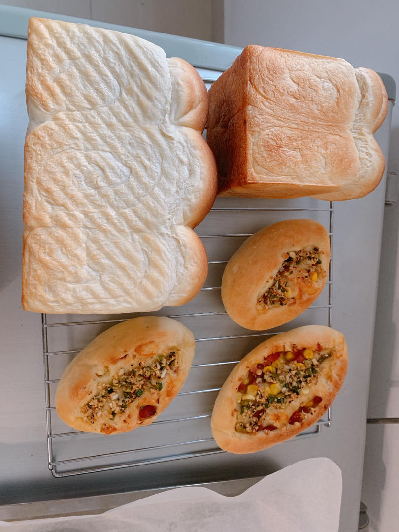 超级香的蒜香软欧包