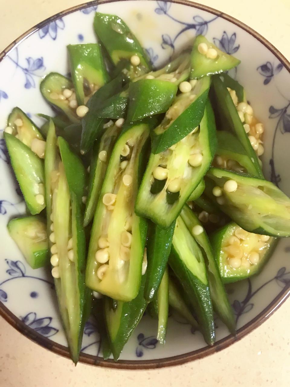 蚝油秋葵