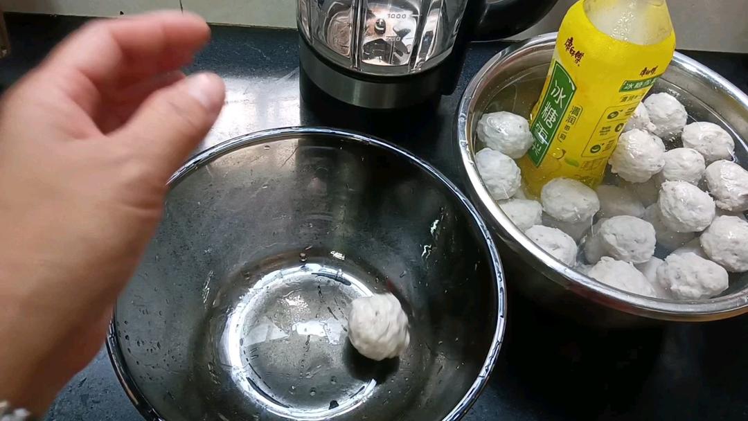超级弹牙的自制贡丸