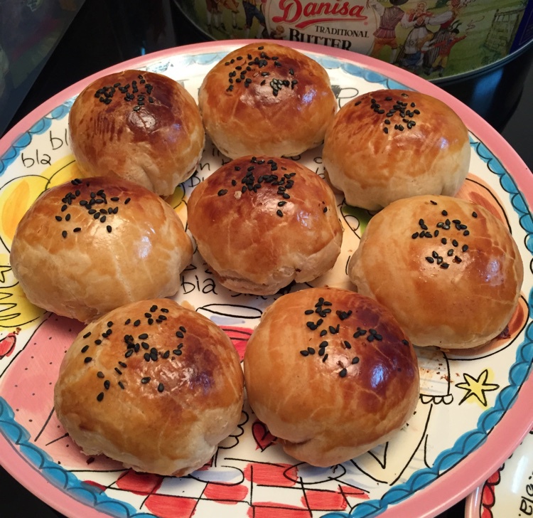 泳式鲜肉榨菜月饼