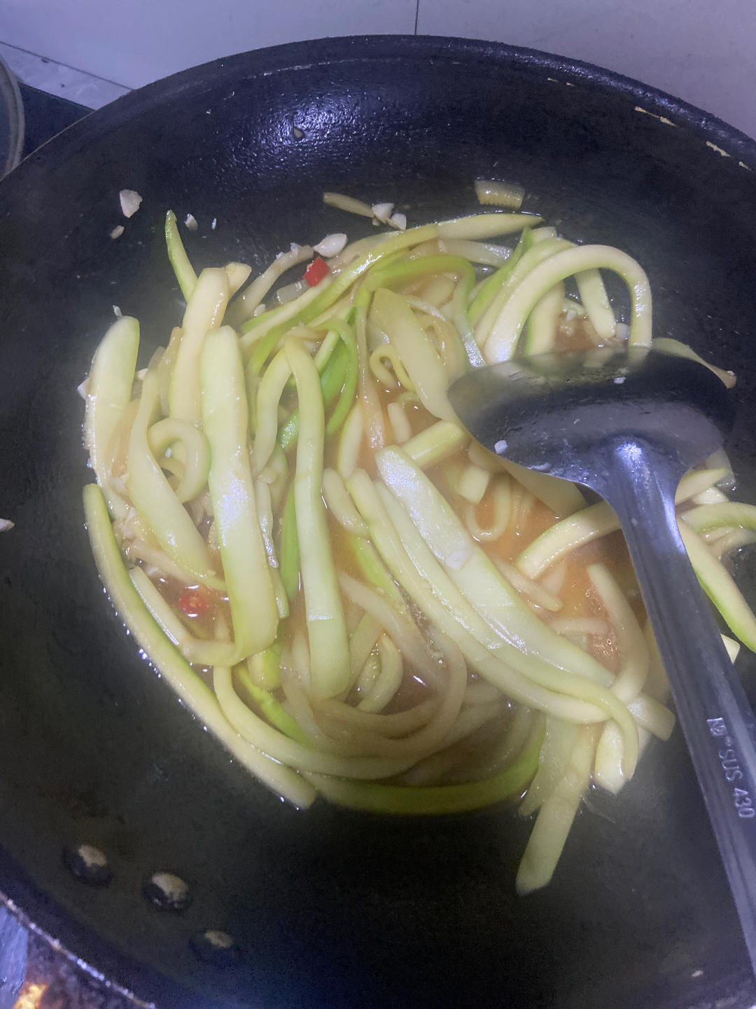 小炒西葫芦