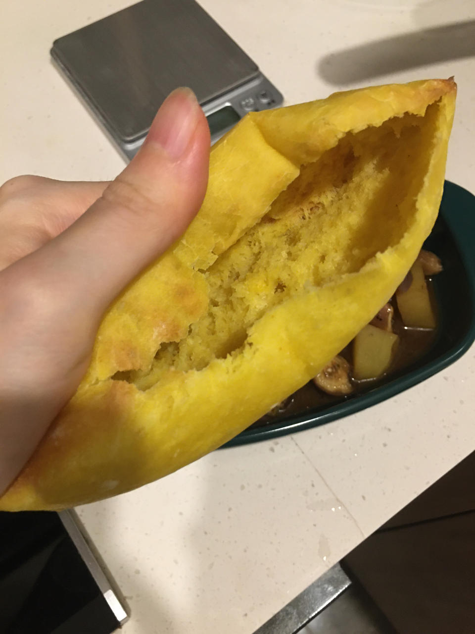 皮塔饼(pita bread）平底锅版本
