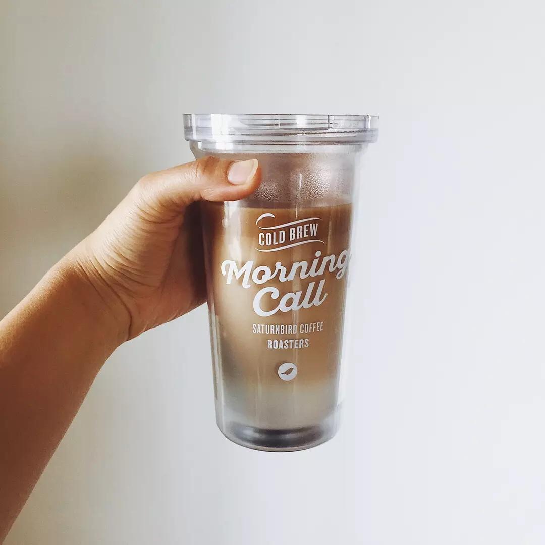 手冲渐变牛奶咖啡——超美丽