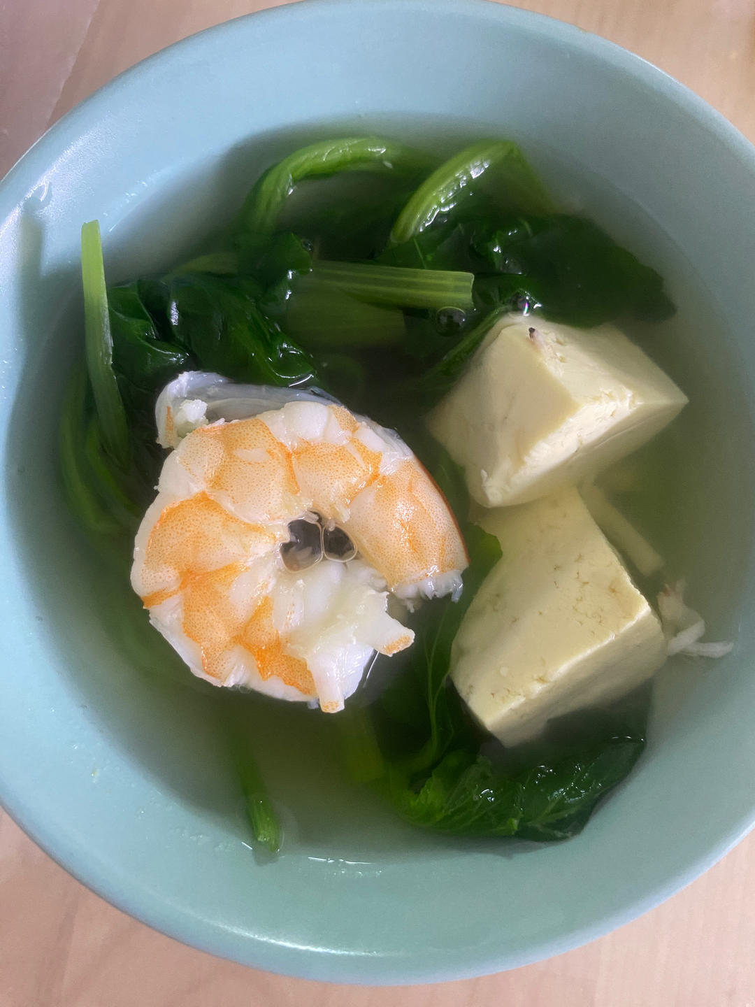小白菜豆腐汤
