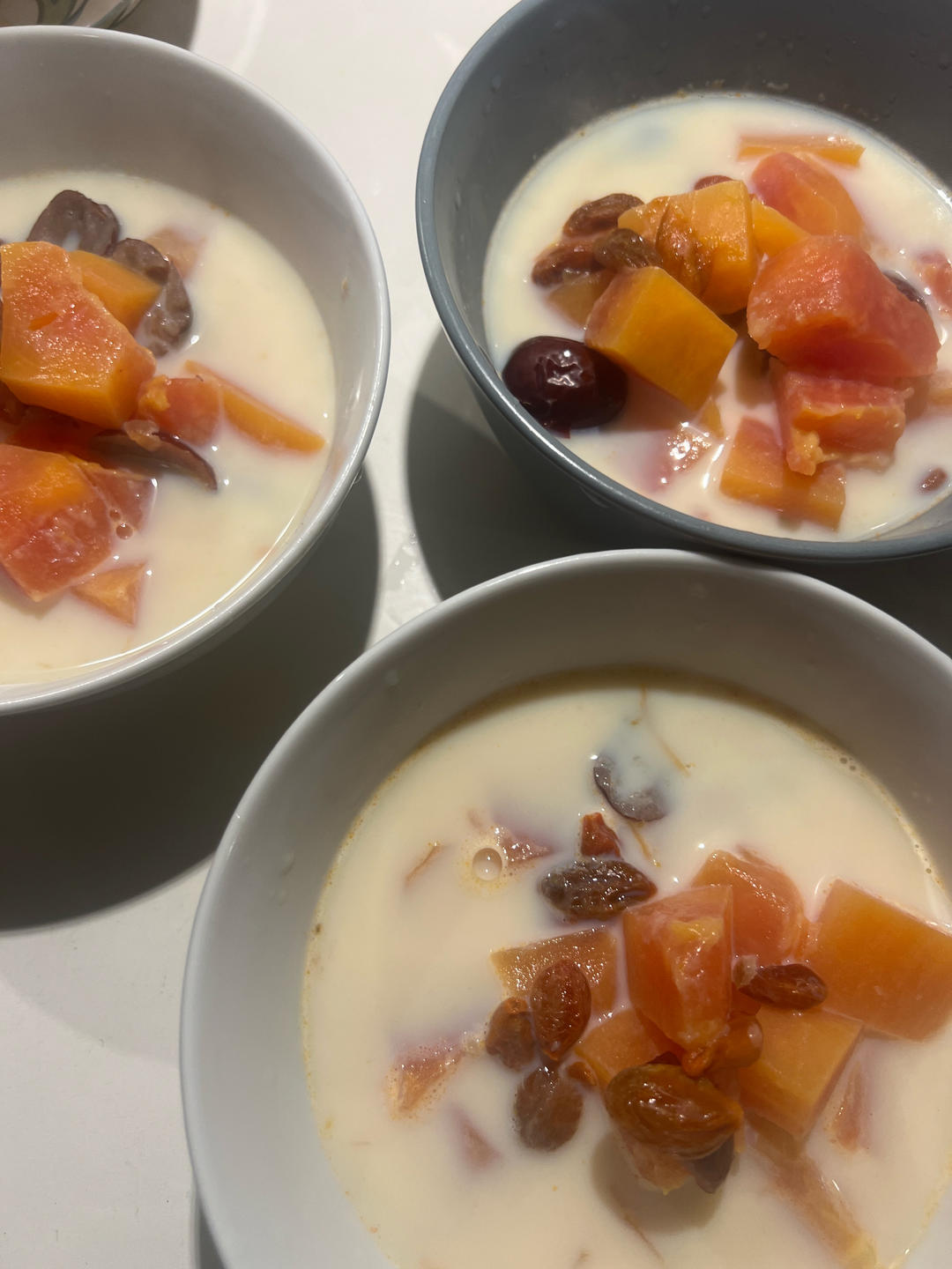 自制木瓜炖牛奶| 滋补养颜能喝出来牛奶肌哦