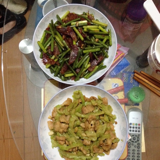 苦瓜炒肉