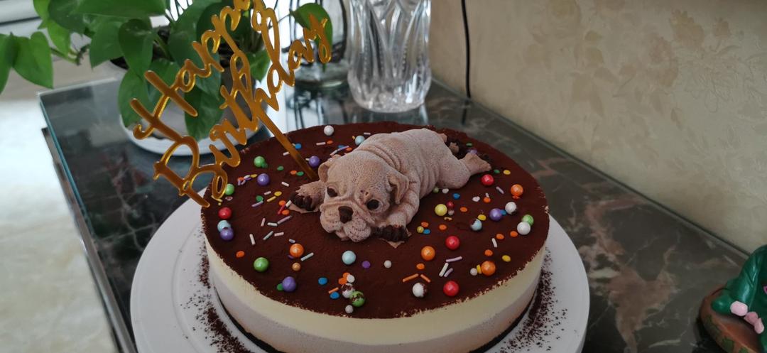 0失败黑白巧克力慕斯蛋糕(8寸配方)