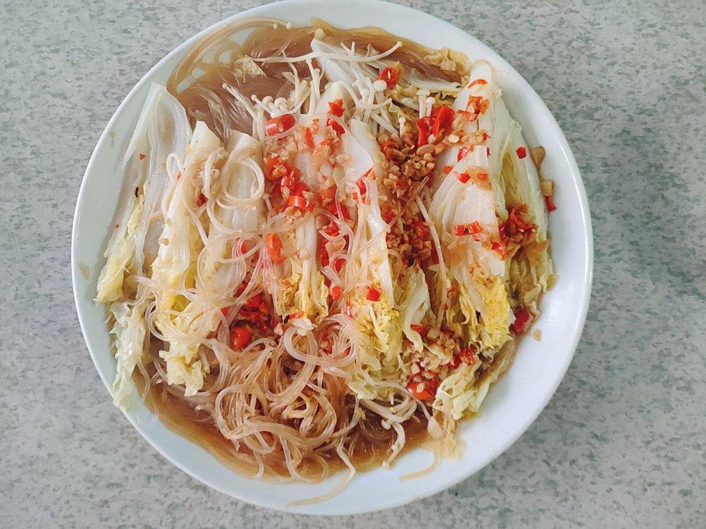 蒜蓉粉丝娃娃菜