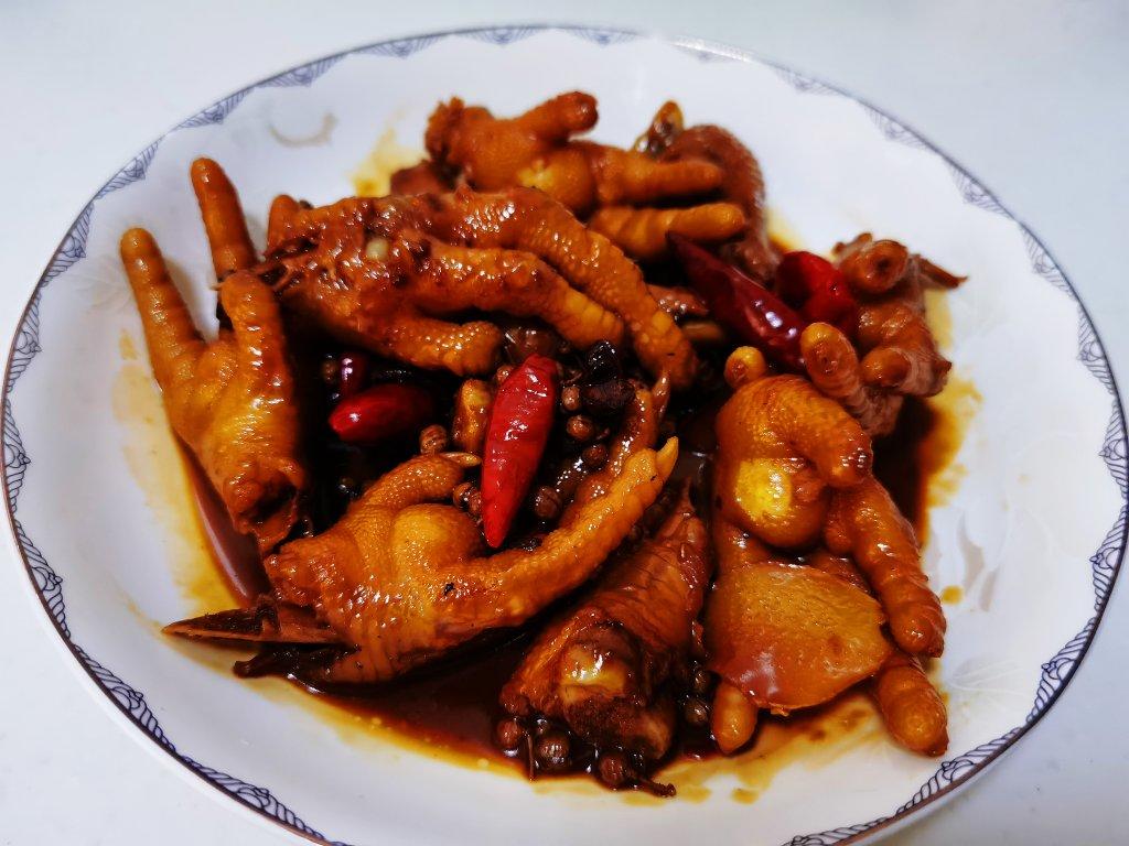 秘制红烧鸡爪