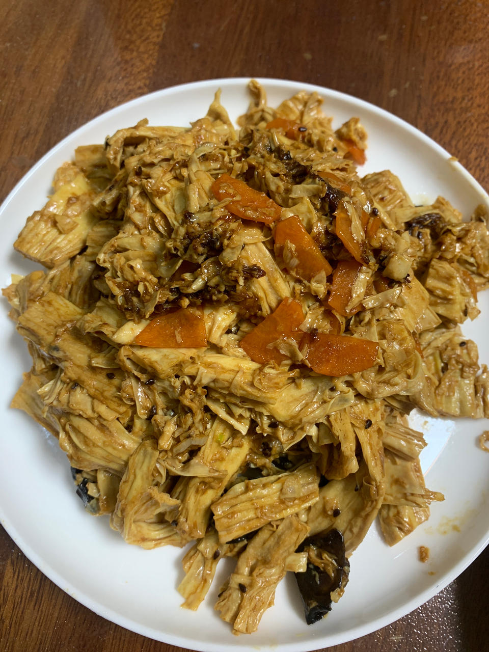 比肉还好吃的烧腐竹