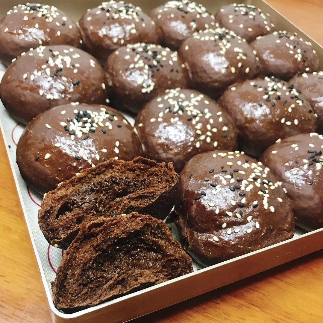 消耗可可粉、奶油奶酪——超浓郁法芙娜可可奶酪面包