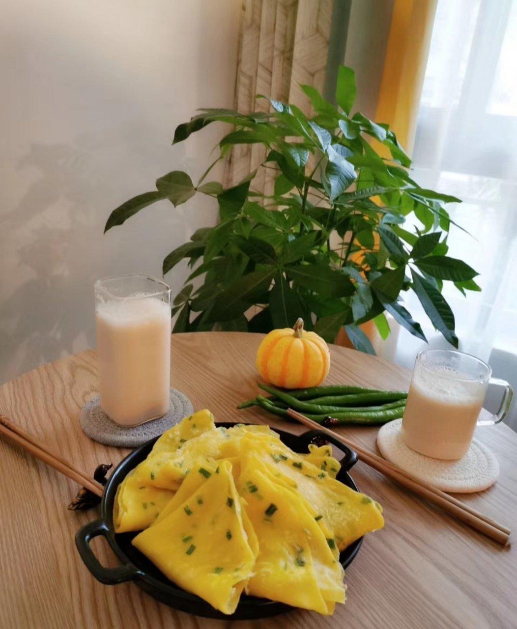 葱花蛋饼（快手营养早餐）