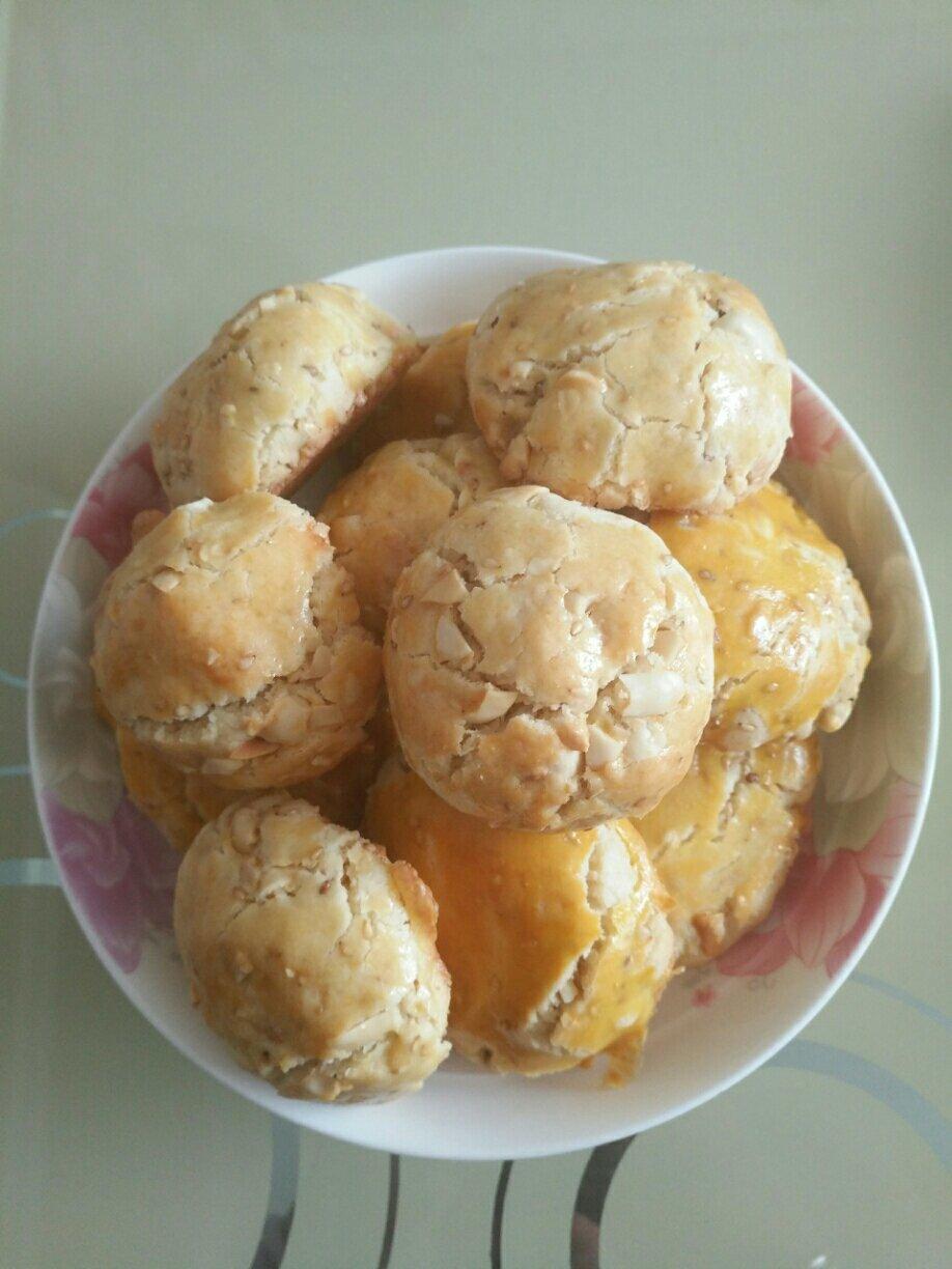 烤箱花生酥(原料简单酥脆好吃)