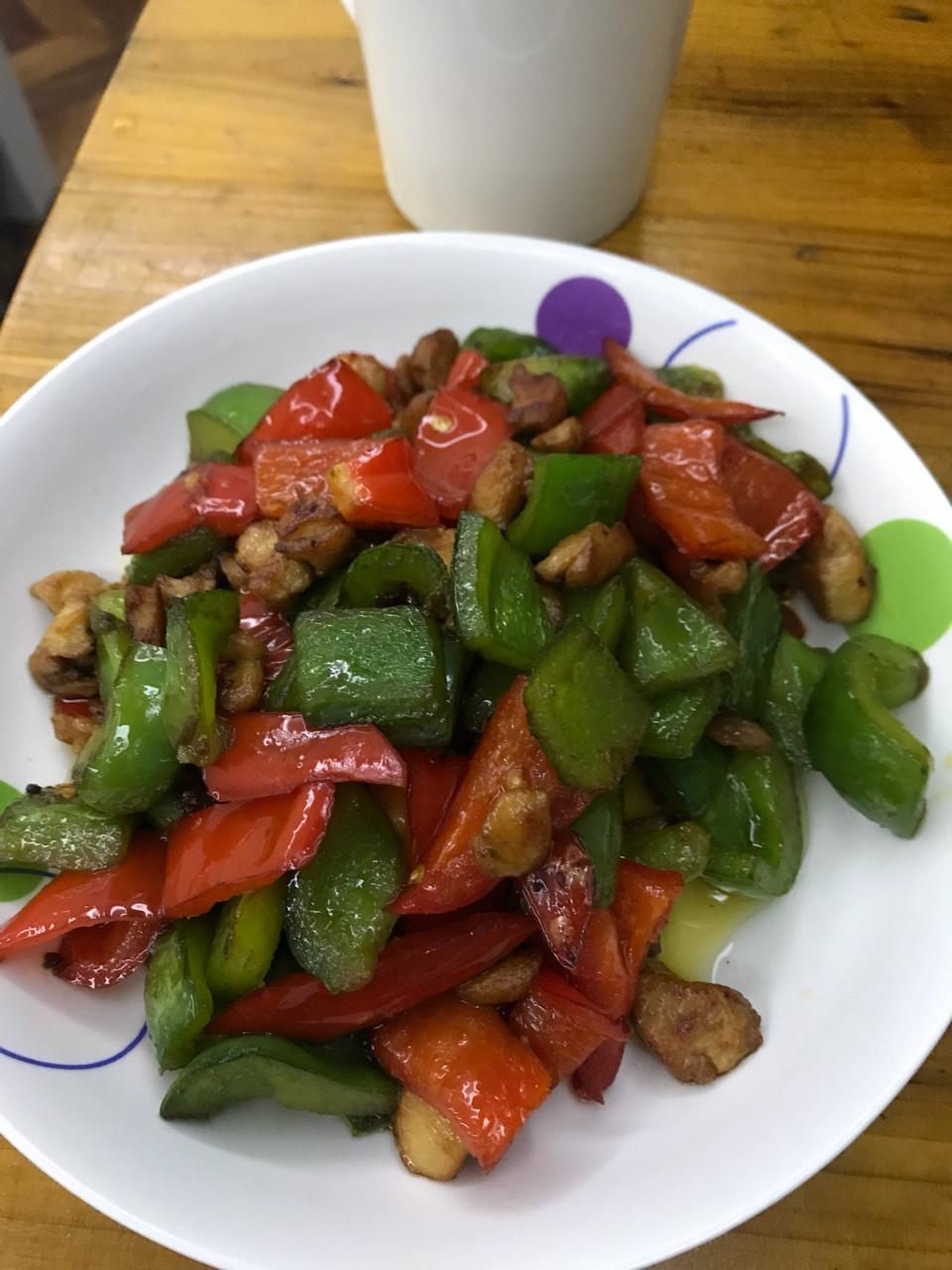 5分钟速食--青椒炒鸡脯