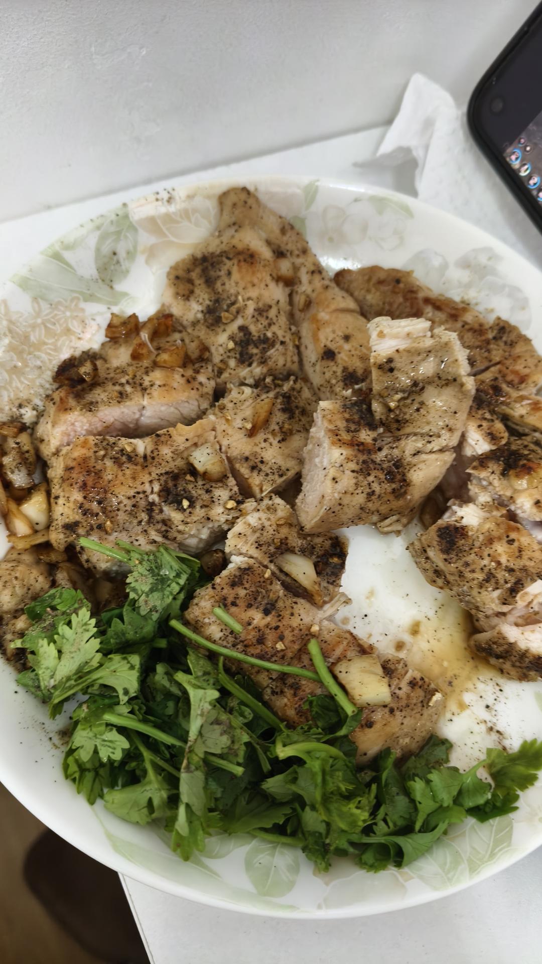 减脂期最爱的香煎鸡胸肉｜超好吃