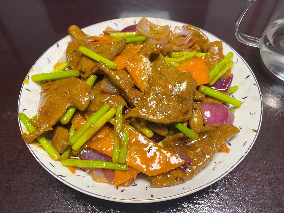 溜肝尖的家常做法：鲜香嫩滑，一学就会的家常美味