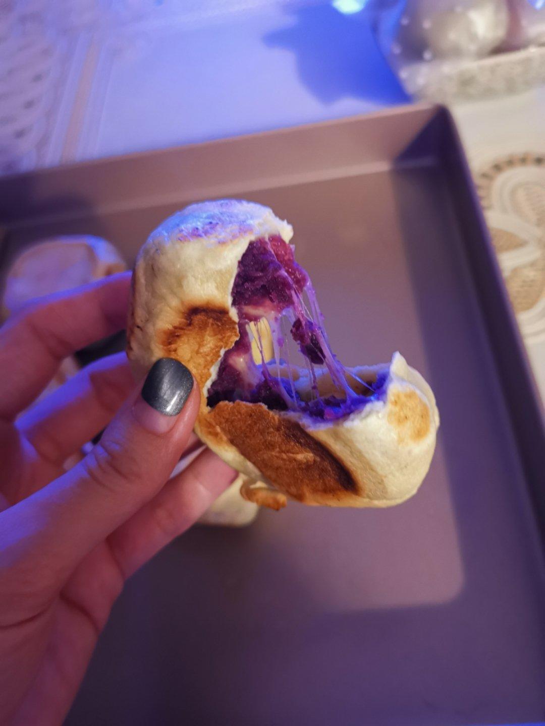 【爆浆紫薯仙豆糕】