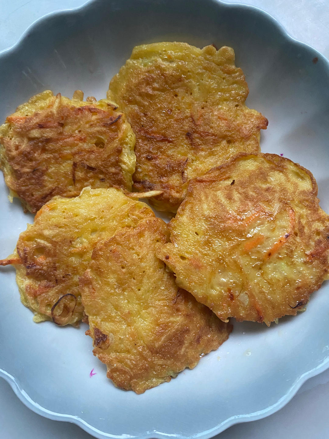 土豆饼(土豆胡萝卜丝饼)